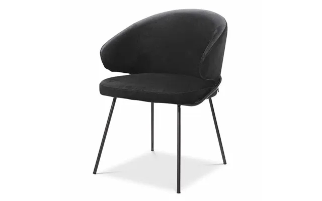 Kinley dining chair black - eichholtz product image