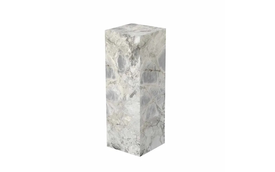 Phantom cube marble pedestal - coast, norliving