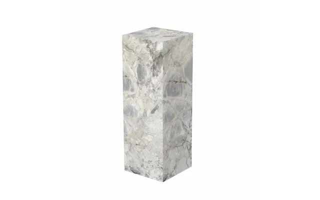 Phantom cube marble pedestal - coast, norliving product image