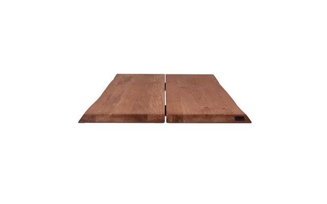 Plank table 200x103 cm hugin in mocca oiled massive oak - house of sander product image