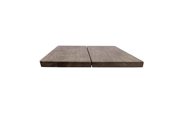 Plank table 295 cm asta in massive gray oiled oak - house of sander product image