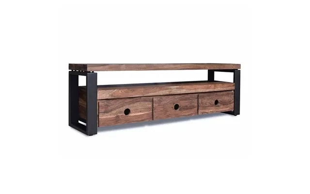 Tv table ceiling rex 155 cm in massive rosewood - norliving product image