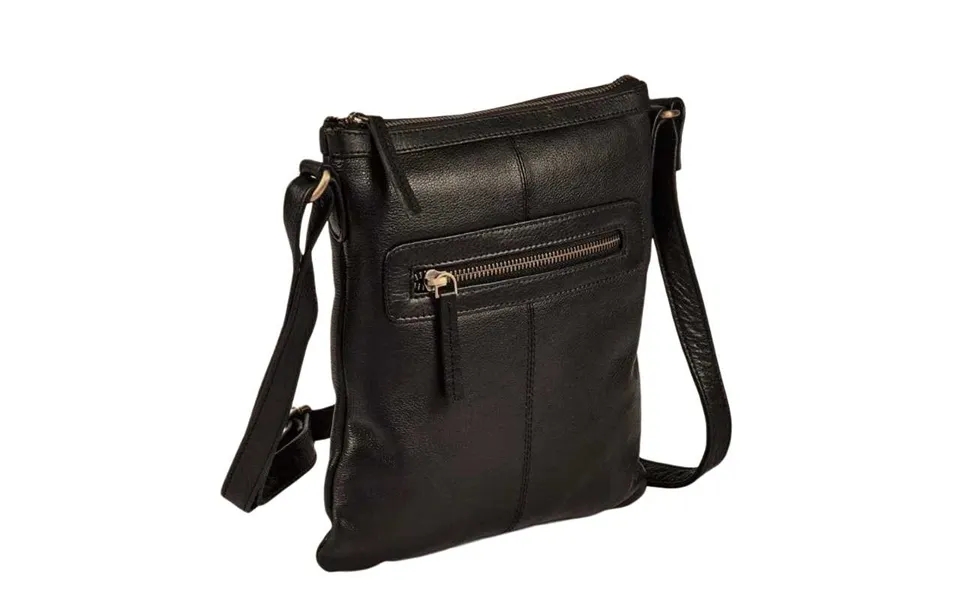 Style Kadina In Black. Classical Unisex Crossover,- Past, The Laws Shoulder Bag In Medium Str