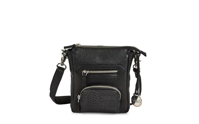 Style Kiwi I Sort Flot Mindre Skuldertaske Crossbody I Skønt Læder product image