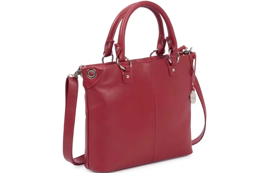 Style Malta In Dark Red. Great Hand- - Shoulder & Crossovertaske In Great Leather