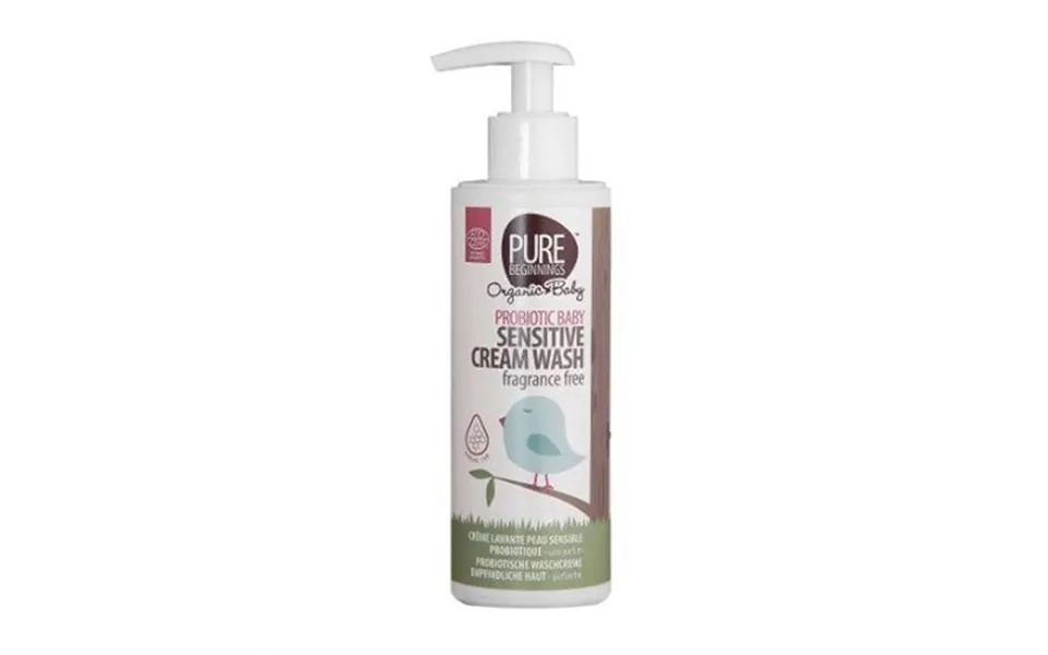 Baby Sensitive Cream Wash Fragrance Free - 200 Ml