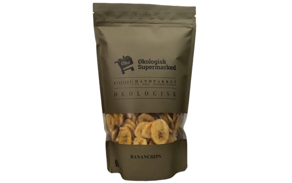 Bananchips Økologisk - 350 Gram