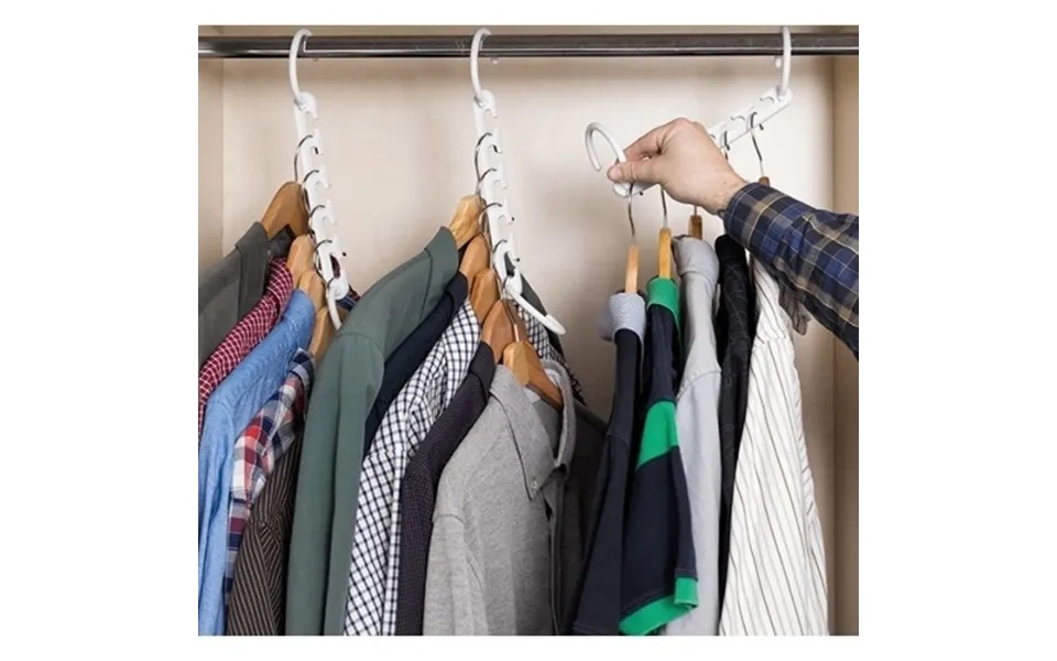 Hanger organizer to 40 garments - innovagoods