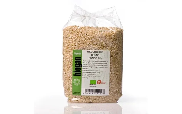 Brown rice round økologisk - 1 kg product image