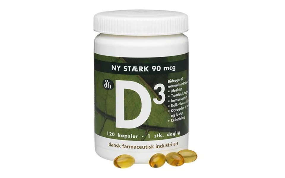 D3-vitamin 90 Mcg - 120 Chap