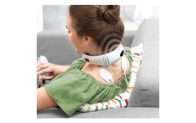 Elektromagnetisk Massageapparat Til Nakke Og Ryg - Innovagoods product image