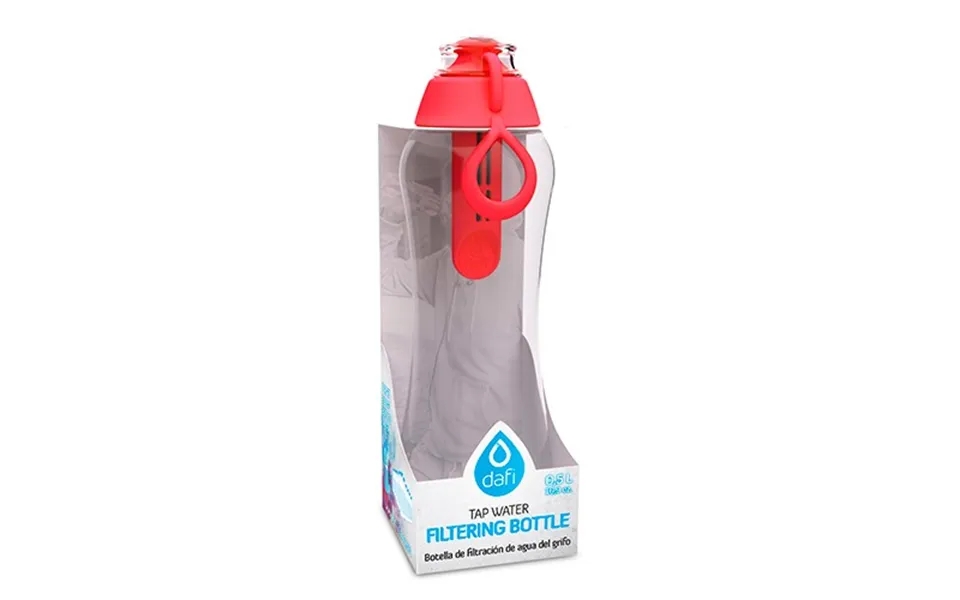 Filterflaske 0,5l Rød - 1 Styk