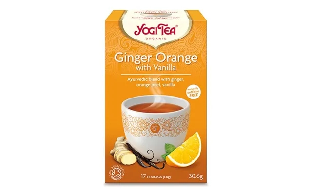 Ginger tea orange with vanilla økologisk - 17 letters product image