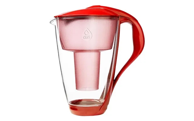 Glass pitcher 2,0 l rød - 1 pieces product image