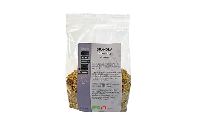 Granola Fiberrig Økologisk - 400 Gram product image
