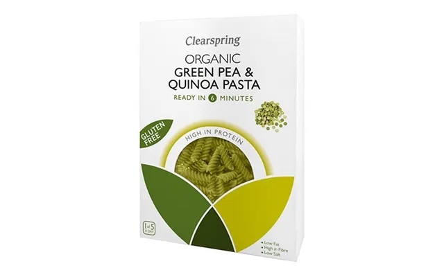 Grønne Ærter & Quinoa Fusilli Økologisk - 250 Gram product image