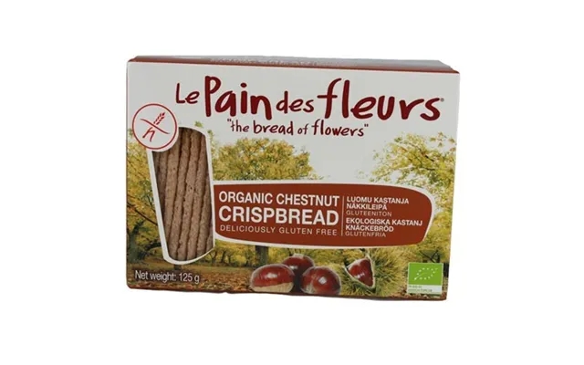 Crispbread chestnut gluten økologisk - 150 gr product image