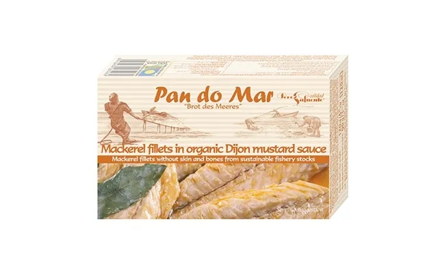 Mackerel in eco dijon mustard sauce - 120 gram product image