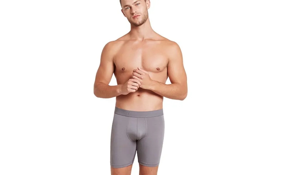 Men S Everyday Longer Boxers Ash - Small