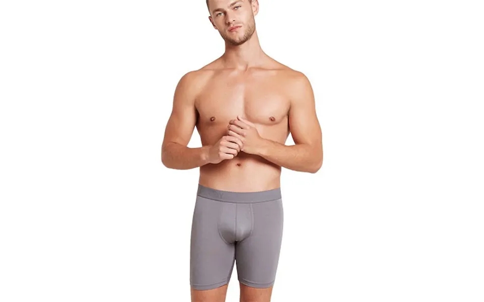 Men's Everyday Longer Boxers Ash - Small