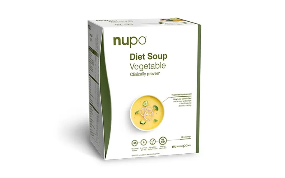 Nupo Diet Soup Vegetable - 384 Gram