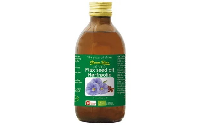 Oil of life clean linseed organic in glasflaske - 250 ml product image