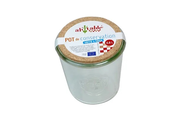 Storage jars with cork layer 0,6 l - 1 paragraph. product image