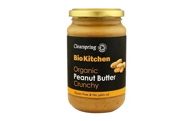 Peanut butter crunchy økologisk - 350 gram product image