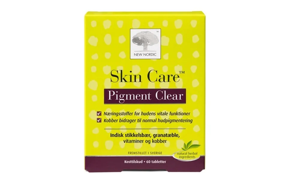 Skin Care Pigment Clear - 60 Tab