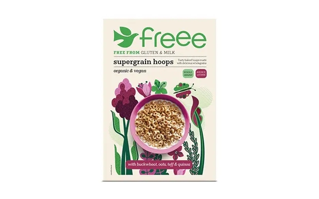 Supergrain Hoops Glutenfri Økologisk - 300 Gram product image