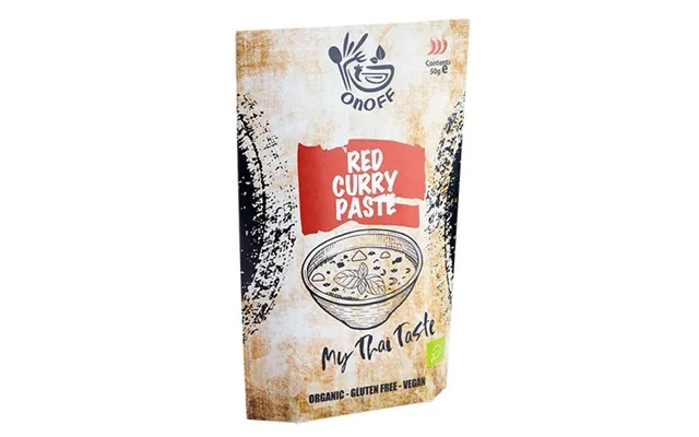 Thai Red Curry Paste Økologisk - 50 Gram product image