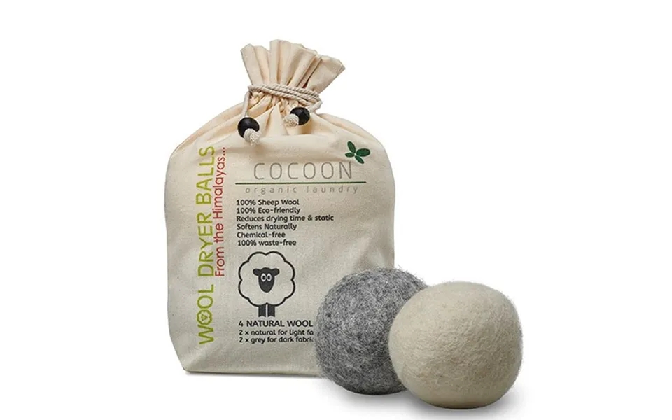 Wool dry balls 4 stk - 1 package