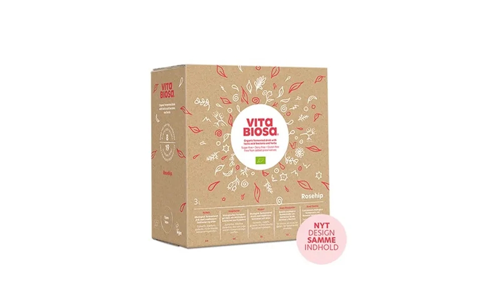 Vita biosa rosehip bag-in-box økologisk- 3 ltr