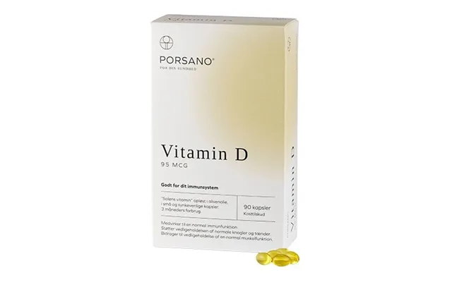 Vitamin D 95 Mcg - 90 Kapsler product image