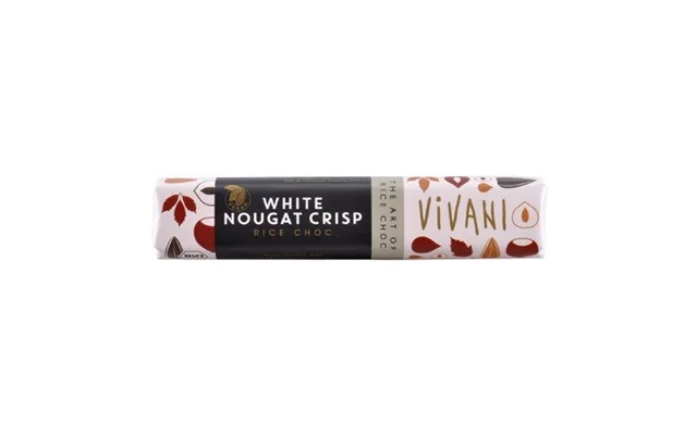 Vivani Hvid Nougat Bar Økologisk - 35 Gram product image