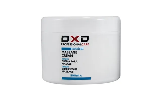 Oxd Neutral Massage Creme - 500 Ml. product image