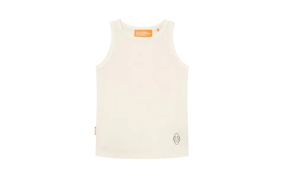 Cuera Active Rib Tank Top Off White - L