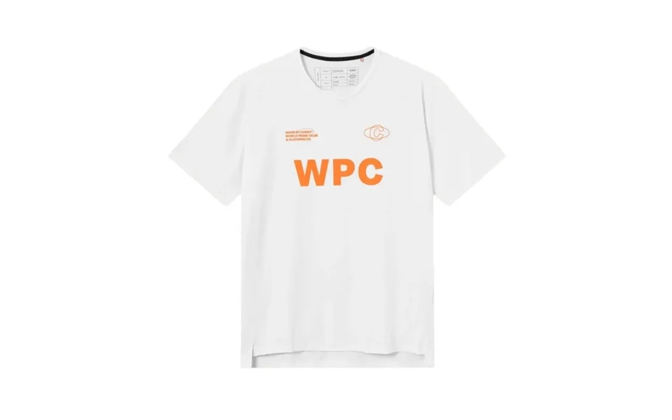 Cuera Active Wpc Light Weight T-shirt White W. Orange - M