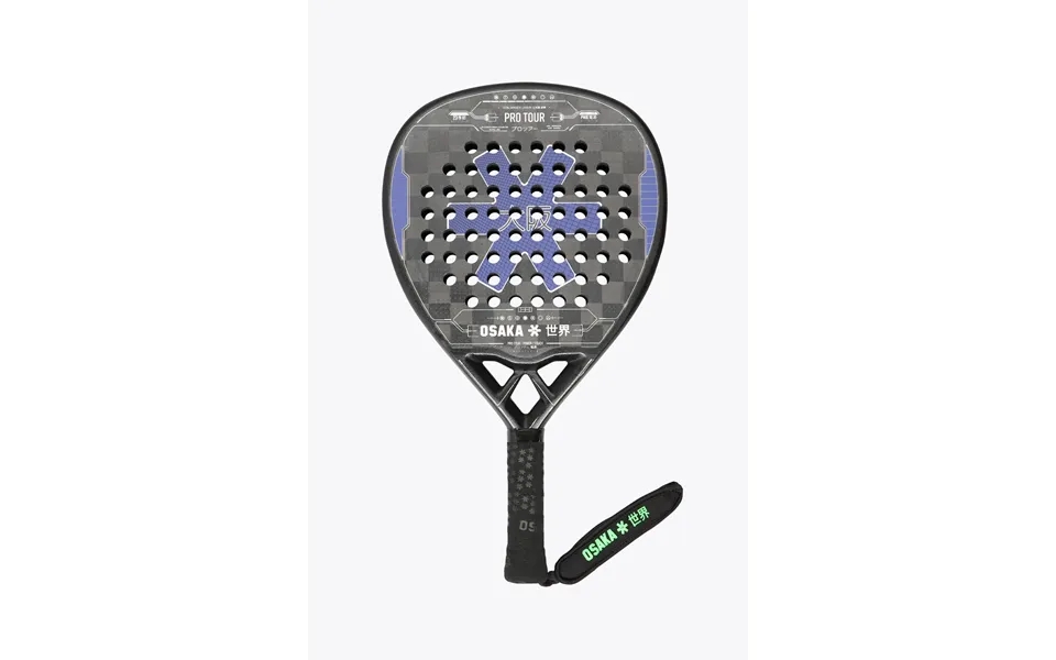 Osaka Pro Tour Power Touch 2023 Padelbat Purple Sand