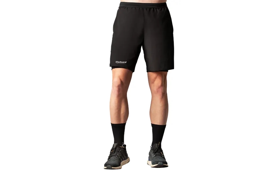 Liiteguard Glu Tech 2in1 Shorts - Black