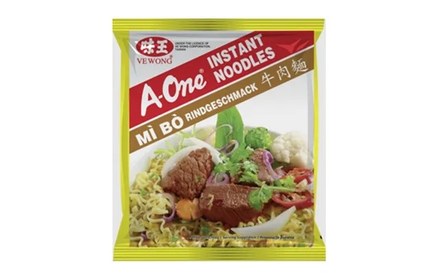 A-one Instant Noodles Beef 85 G. product image