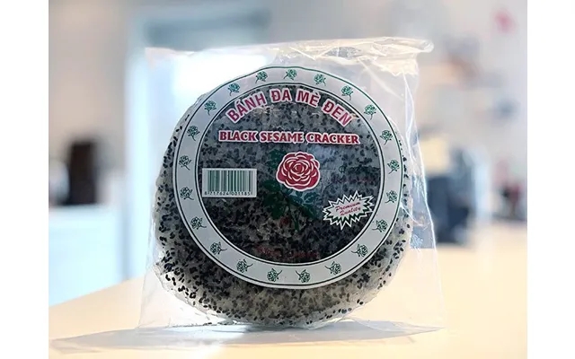 Black Sesame Cracker Banh Trang Me Den 400 G. product image