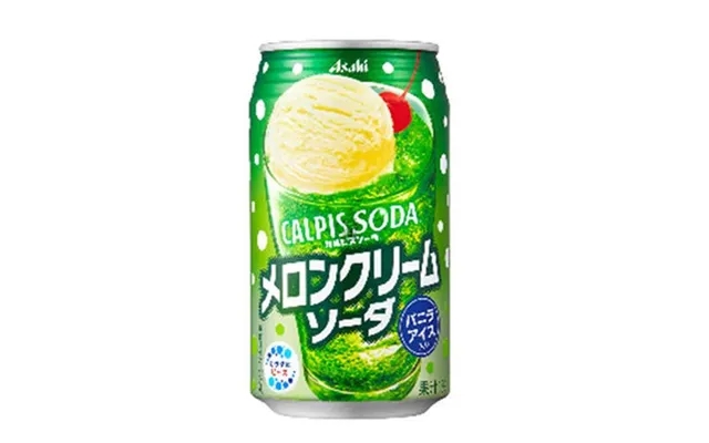 Calpis Melon Cream Soda 350 Ml. product image