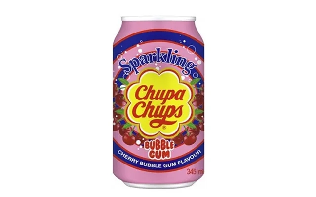 Chupa Chups Sodavand Med Bubble Gum Cherry 345 Ml. product image