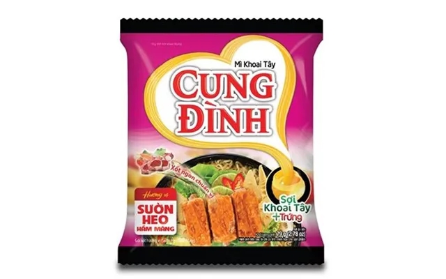 Cung Dinh Sparerib Bamboo Instant Noodles 79 G. product image