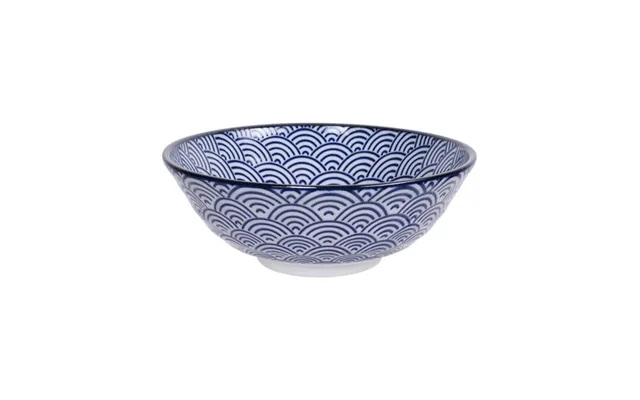 Soba Skål Nippon Blue Bowl Waves Tokyo Design Studio Ø21 Cm. product image
