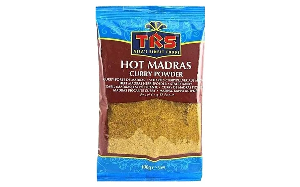Trs Madras Curry Karry Pulver Hot 100 G