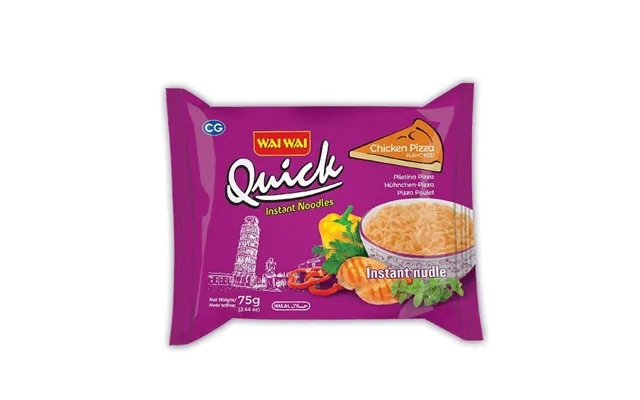 Wai Wai Noodles Chicken Pizza 60 G. product image