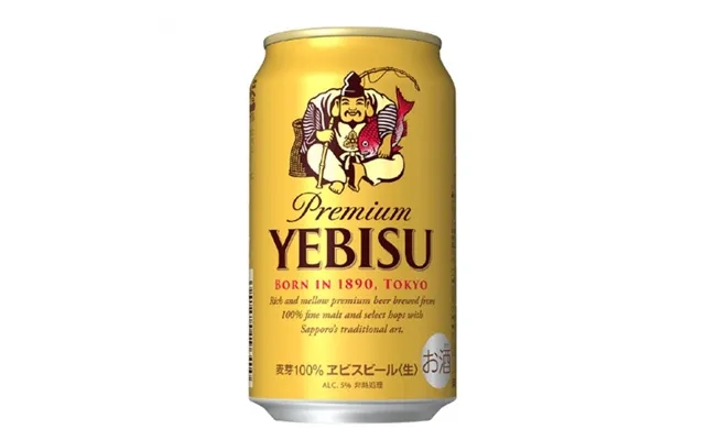 Yebisu Beer Can Alc.5% 350 Ml. product image