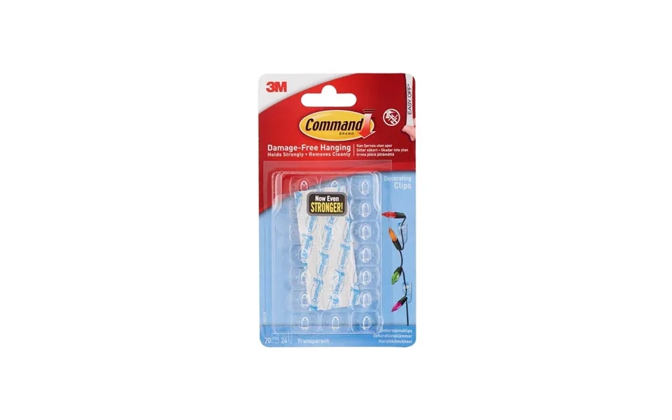 3M decorating clips 20 pack